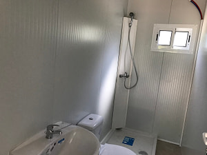 baño de casa prefabricada en zaragoza
